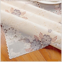 European pvc square tablecloth waterproof iron tablecloth rectangular lace table cushion free of lotion plastic tea