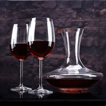 Sonoma Red Wine Glasses Decanter Unleaded Crystal Glass Three Gift Boxes Suit Europe Import Rona Spot