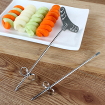 304 all stainless steel twist flower set Magic curler styling knife size spiral twist knife 2