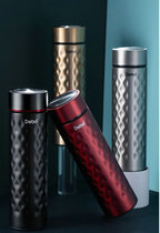 debo debo Deplatinum Thermos Cup Mens Water Cup Women Portable 304 Stainless Steel Tea Cup 500ml Large Capacity New