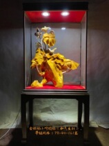 Cliff Bergine Carved Wooden Sculptures Golden Silk Nanmu Elephant Fragrant Zhangu Beauty Guan Gong Flower Bird Guanyin Damo Mountain Mountain Mountain