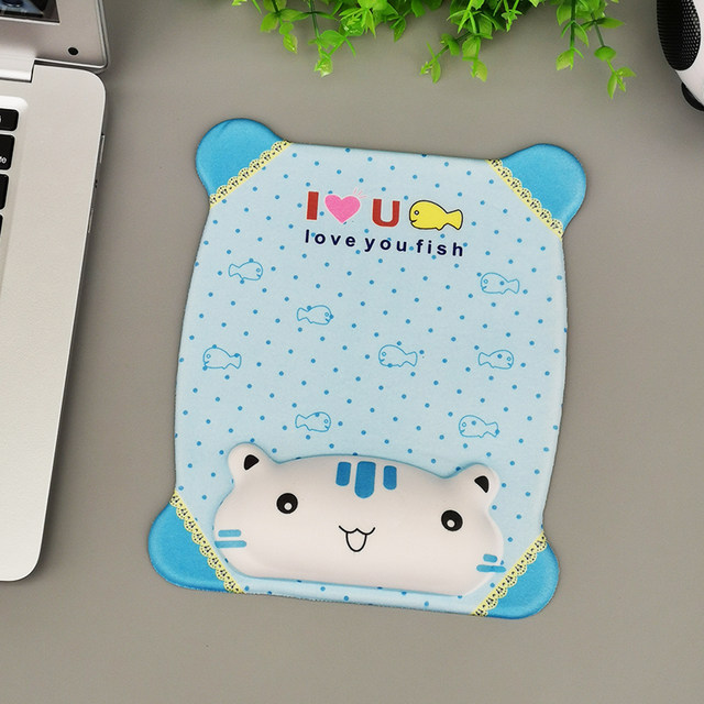 Mengtian Korean version of the mouse pad wristband creative cute cartoon anime silicone chest comfortable soft wrist pad 3D hand support wrist pad thickened girl pad game boy computer office hand pad Mengtian Korean version of the mouse pad wristband creative cute cartoon anime silicone chest comfortable soft wrist pad 3D hand support wrist pad thickened girl pad game boy computer office hand pad