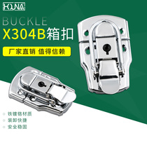 HOUNA aluminum box box buckle aviation box buckle toolbox medium plastic core lock buckle factory direct X304B