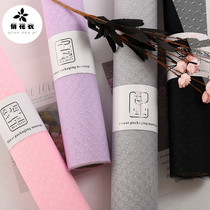 Pretty flowers Korean dots rose flower wrapping paper bouquet floral flower packaging material boutique mesh yarn