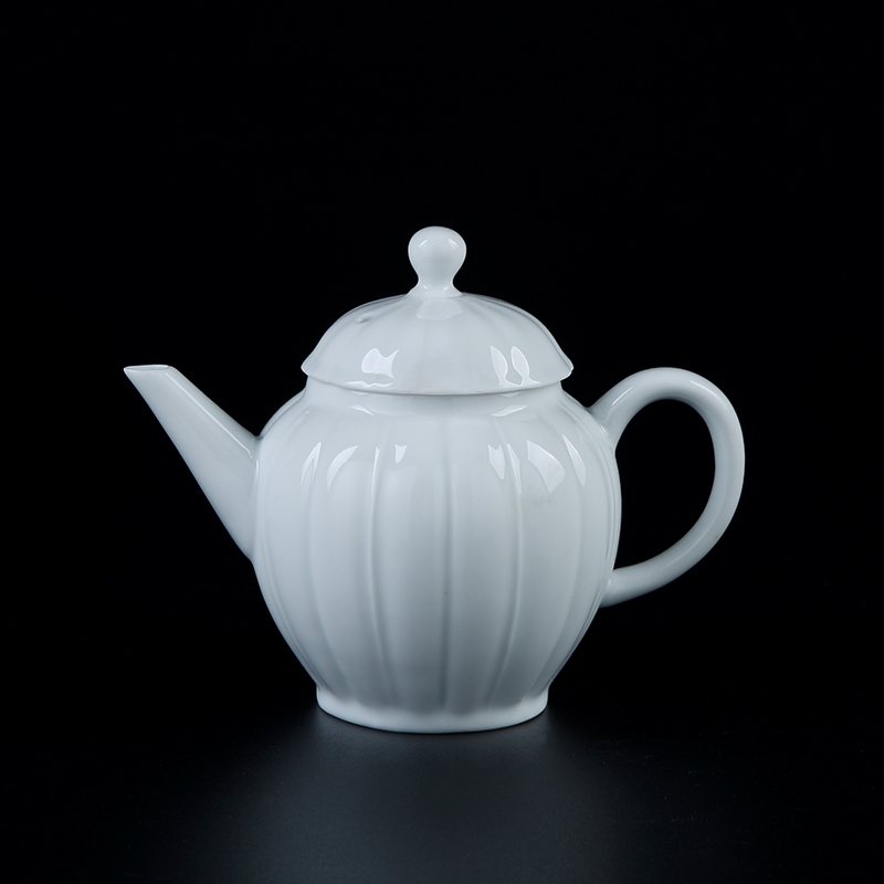 Jingdezhen celadon a pot of two cups of portable kung fu tea set suit household contracted small cup teapot Chinese style