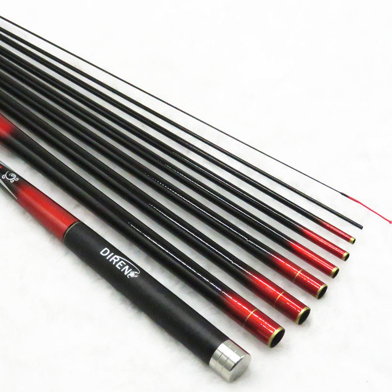 5/1.8/2.1/2.4米超硬调钓虾竿三定位钓虾杆套装