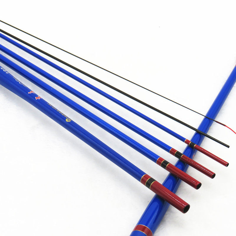 2米1.5米1.8米软调碳素钓虾竿罗氏虾杆手感竿