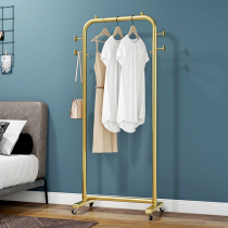 Mobile hanger rack landing bedroom housedrying rack Simple modern clothing rack red cap rack