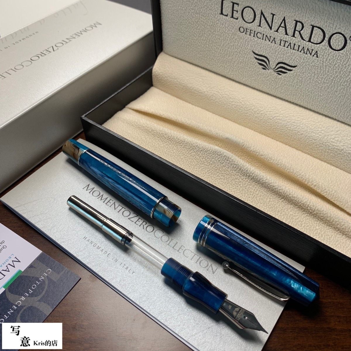 意大利leonardomomentozero艺术手工制作设计钢笔