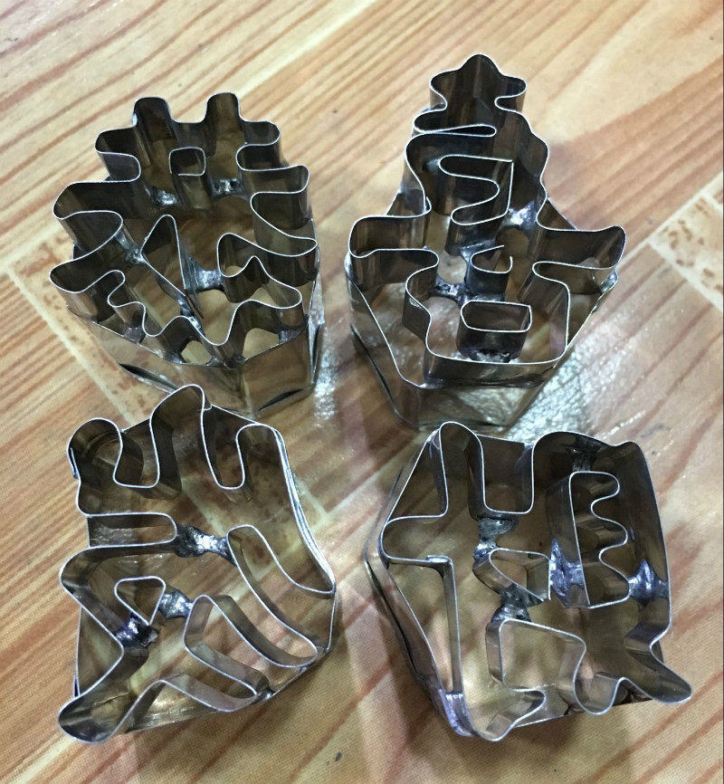 厂家直销不锈钢雕刻字模恭喜发财 喜庆刻花模具 祝福饼干模具