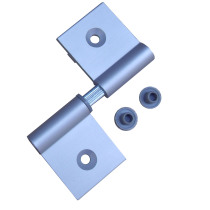 4040 detachable aluminum hinge single hole hinge Industrial aluminum profile accessories Aluminum alloy hinge Metal hinge