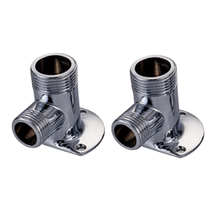 Shower faucet accessories Shower head increased diameter curved feet extended curved feet eccentric feet all copper surface-mounted joints