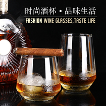 Net red water cup Glass breakfast cup Creative milk fruit juice cup Big belly cup Cold drink cup Whiskey cup Nordic