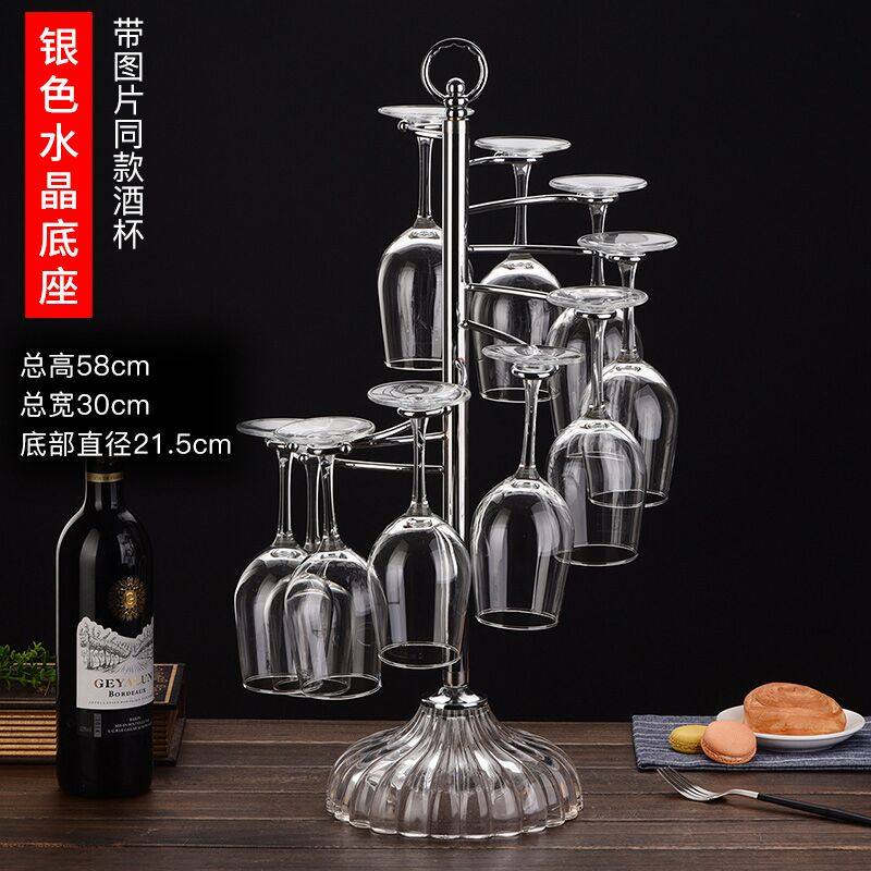 creative red wine holder light luxury glass holder european wine cup shelf upside down hanging glass holder red wine cup holder household