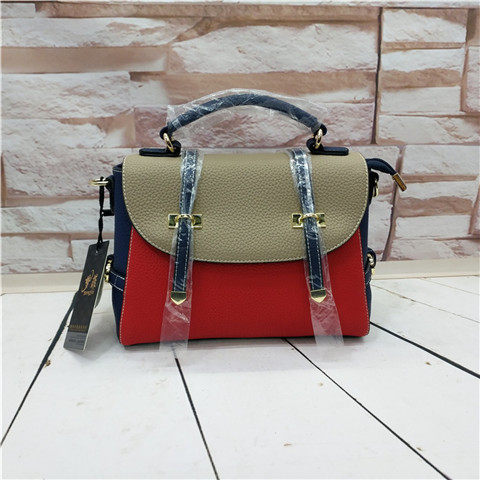 梦菲品牌女包双面双色荔枝纹女包2017新款潮欧美复古单肩斜挎手提_7折