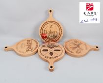 Art Pint Helper Cake Bread Rack Baking Soft-mounted Countryside Decoration Wall-mounted Beech Wood Chopping Logo Custom