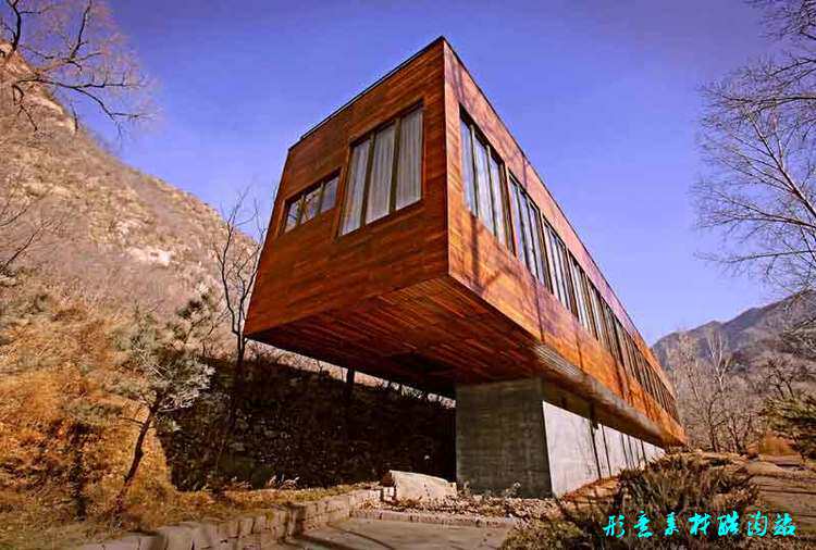 建筑 崔恺 长城脚下的公社三号别墅 张永和山语间含cad平面su模型