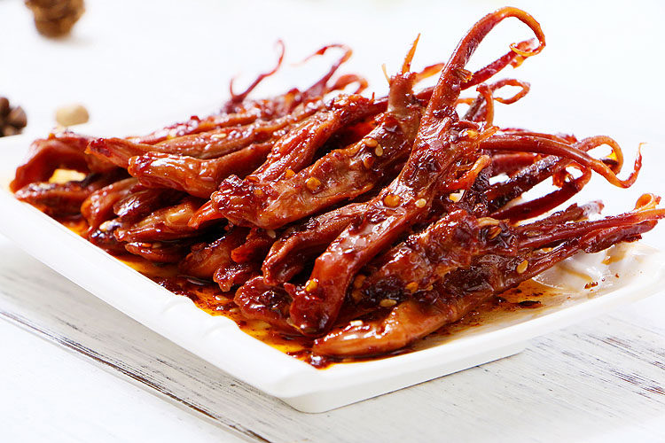 楚浏香麻辣鸭舌头特产鸭肉零食休闲小吃卤味肉类熟食即食品酱鸭