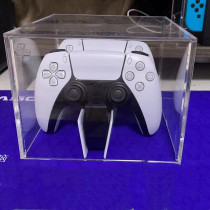 Nintendo Sony console handle cover PS with cover dust cover acrylic transparent waterproof push-pull display case