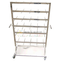 SMT trailer stainless steel trailer trailer stainless steel trailer scrap tray anti-static tray turnover car factory direct sales