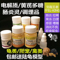Leopard tortoise reptilian tortoise electrolyte Changyanling protozoan white stools astragalus polysaccharide gastrointestinal conditioning powder new product
