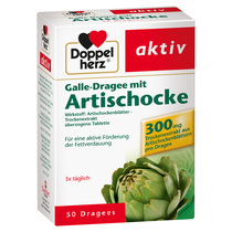 German direct mail Doppelherz double heart brand artichoke capsules