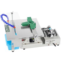 1950 watt multifunction small table mill jade cut polished all-in-one Buddha pearl round bead punching machine table saw