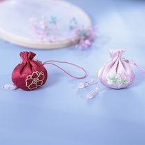 Coming Wind sachet diy material bag mosquito repellent small sachet with you Beginner Su embroidery Dragon Boat Festival gift