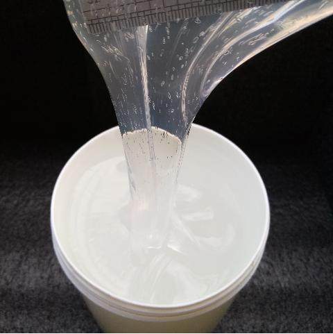 高粘度半固体状50万粘201甲基硅油高温绝缘润滑防锈阻尼防震油