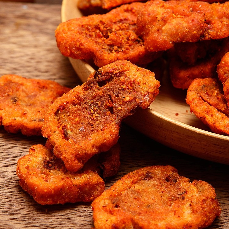 包邮 绵阳安县土特产酥肉满口香红酥248g3袋 买就送248g花生一袋_双氙