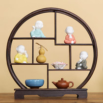 Creative little monk decoration Chinese Zen little monk living room entrance TV cabinet wine cabinet Home decoration decoration