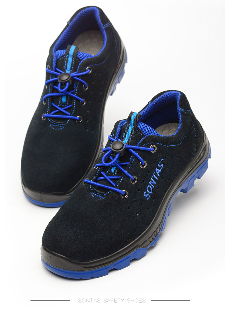 劳保鞋男士轻便防砸防刺穿工作鞋钢包头休闲老保安全防滑棉鞋冬季