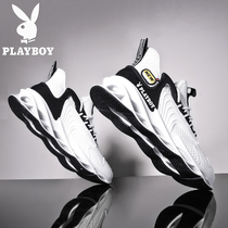 Floral Playboy Knife Frontal Men Shoes 2022 New Summer Breathable Little White Shoes Mens Net Face Coconut Running Sneakers