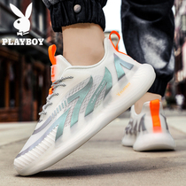 Floral Playboy mens shoes Summer breathable 2022 New trends Netface shoes Mens casual sports old Pop shoes
