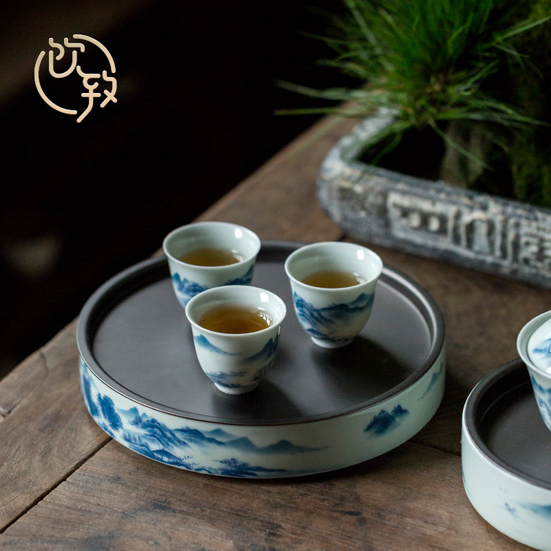 Ultimately responds to jingdezhen glair antique porcelain pot bearing water separable ceramic tureen tea cups dry terms