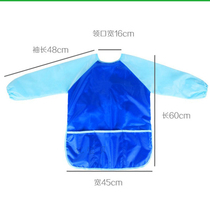 Painting Children Hood Coat Graffiti Drawing Kindergarten Anti-Dress Eating Waterproof And Anti Dirty Long Sleeve Apron Baby