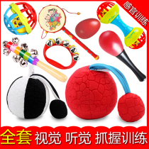 0 to 4 months Baby vision Red ball 9 Baby chasing red 3 Training red ball 2 Toy rattles 5 Puzzle early education