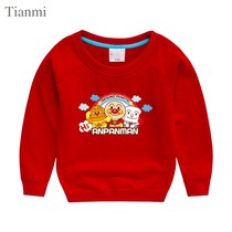 Spring clothes children cartoon top long sleeve round neck T-shirt bread Superman clothes boys and girls 2019 New