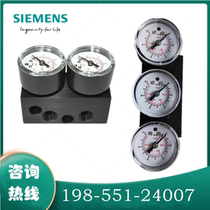 Siemens valve positioner pressure gauge for use 6DR4004-1M double-acting 6DR4004-2M