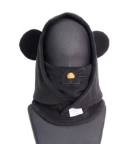 BURNSTREET Korea ski face protection small animal mask warm and cold can wear helmet outside protection