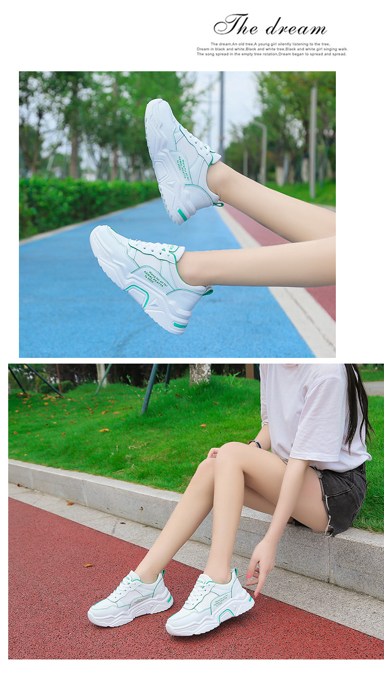 新款老爹鞋2019女夏显脚小夏季透气网红超火2019夏网面百搭学生运