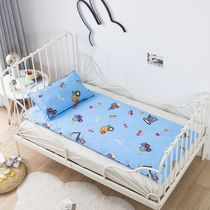 Cotton Kindergarten Mattress Children Baby Cartoon Crib 60x135cm Cotton Removable and Washable Mat Cover