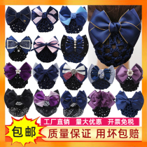Grab Clip Female Summer Nurse Hair Clip Professional Head Flower Bank Flight Attendant Hotel Female Staff Bow Tie Head Accessories Hairpin High-end