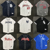 Korean version BF Harajuku wind short sleeve loose baseball suit Hip hop hip hop dance hiphopT shirt top cardigan men and women summer