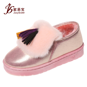 平跟厚底雪地靴