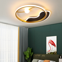 Nordic ceiling lamp Light luxury simple modern restaurant Creative personality study LED bedroom warm childrens room lamp