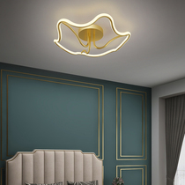 Bedroom light Nordic warm romantic Golden light luxury creative ceiling light Modern simple master bedroom light led study light