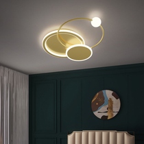 Nordic led master bedroom light Golden simple modern room lighting creative personality warm romantic household lamps