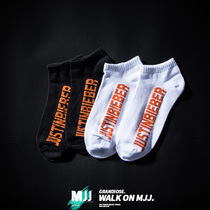 Street tide brand socks mens short socks pure cotton deodorant low top trendy boat socks womens cotton trendy mens middle and short tube sports socks