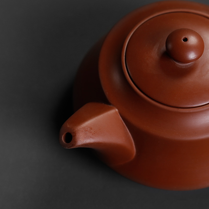 Antique han jun zhu mud pot of purple sand teapot yixing teapot single dahongpao small single pot of kung fu are it